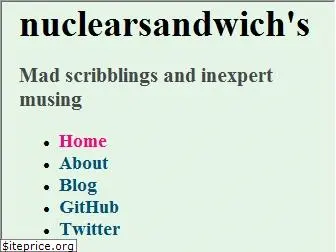 nuclearsandwich.com