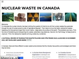 nuclearwaste.ca