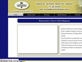 nuevohotelbelgrano.com.ar