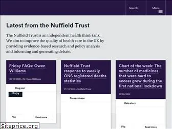 nuffieldtrust.org.uk