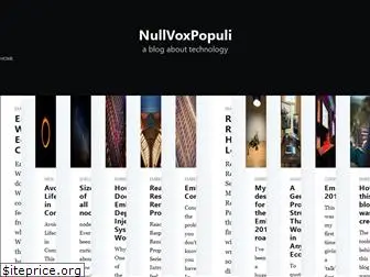 nullvoxpopuli.com