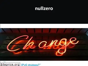 nullzero.co.uk