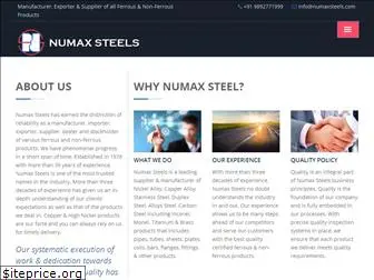 numaxsteels.com