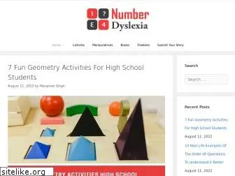 numberdyslexia.com