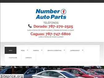 numberoneautoparts.com