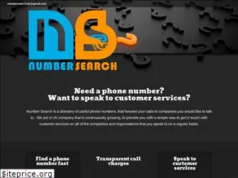 numbersearch.co.uk