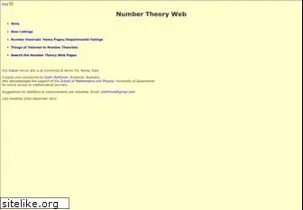 numbertheory.org