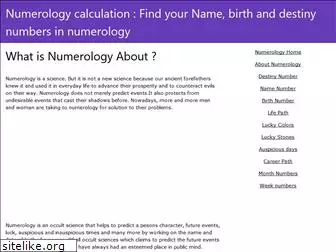 numerology-calculator.com