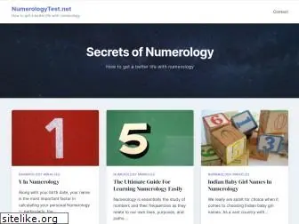 numerologytest.net