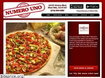 numerounopizzeria.com