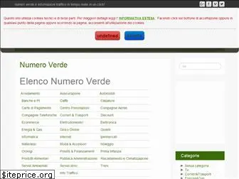 numeroverde.gratis