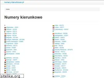 numery-kierunkowe.pl