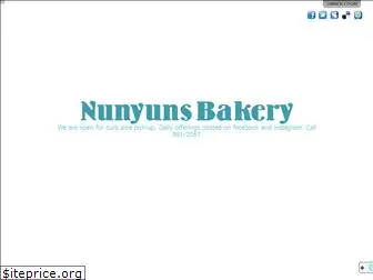 nunyunsbakery.com