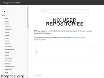 nur.nix-community.org