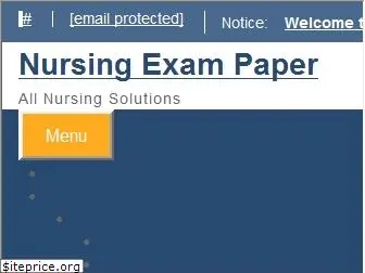 nursingexampaper.com