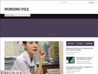 nursingfile.com