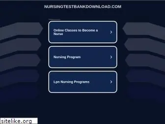 nursingtestbankdownload.com