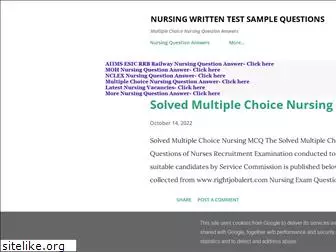 nursingwrittentestquestions.blogspot.com