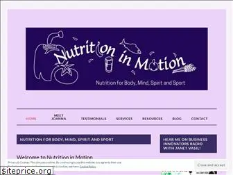 nutrition-in-motion.net