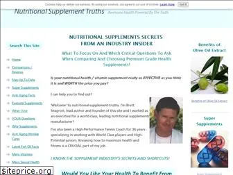 nutritional-supplement-truths.com