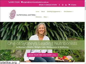 nutritionalmatters.com.au