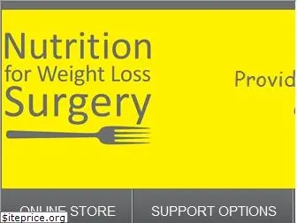 nutritionforweightlosssurgery.com