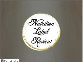 nutritionlabelreview.com