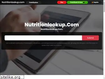 nutritionlookup.com