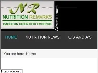 nutritionremarks.com