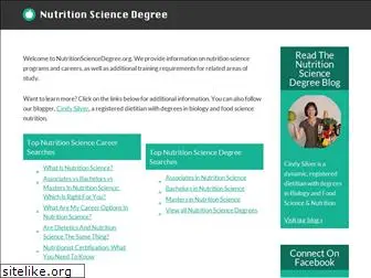 nutritionsciencedegree.org