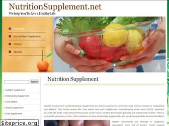 nutritionsupplement.net