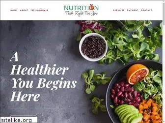 nutritionthatsrightforyou.com