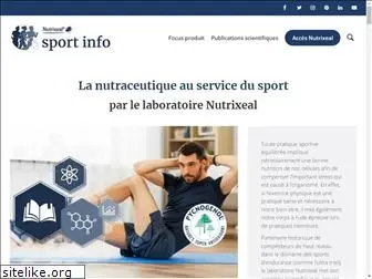 nutrixeal-sport-info.fr