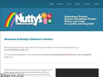 nuttyschildrensparties.co.uk