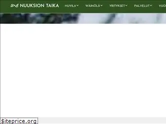 nuuksiontaika.fi