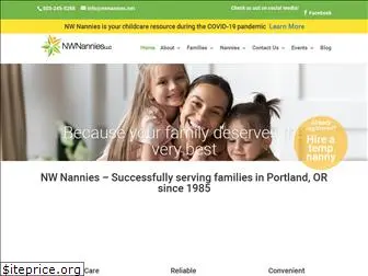 nwnannies.net