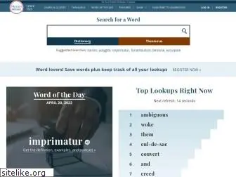 nws.merriam-webster.com