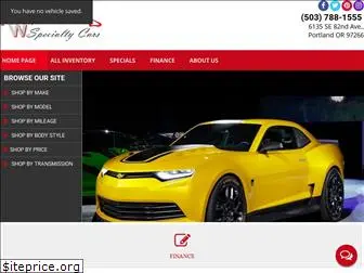 nwspecialtycars.com