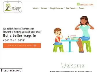 nwspeechtherapy.com