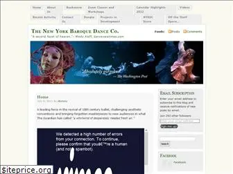 nybaroquedance.org