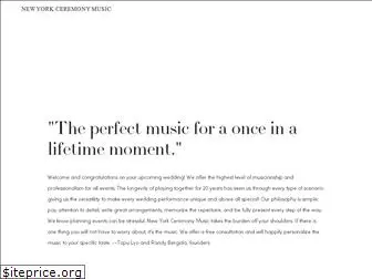 nyceremonymusic.com