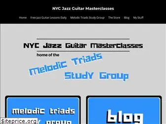 nycjazzguitarmasterclasses.com