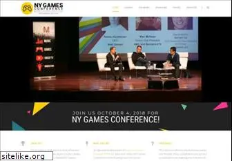 nygamesconference.com