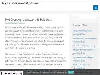 nytcrosswordanswers.org