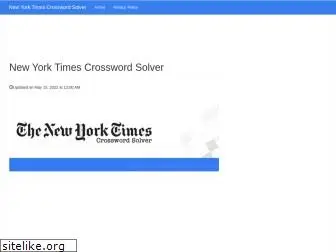 nytimescrosswordsolver.com