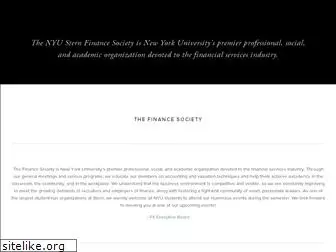 nyufinancesociety.org