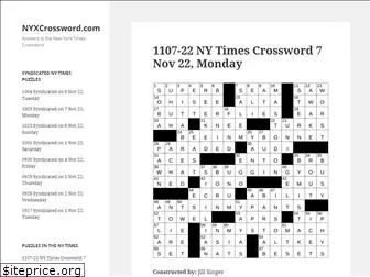 nyxcrossword.com