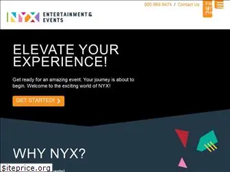 nyxevents.com