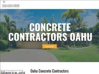 oahuconcretecontractors.com