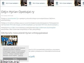 oajhyria.fi